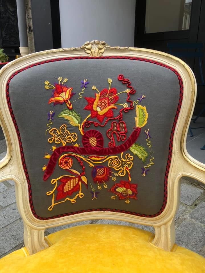 Dos de fauteuil Glazik